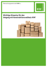 Merkblatt „Wichtige Hinweise für den Umgang mit KVH“