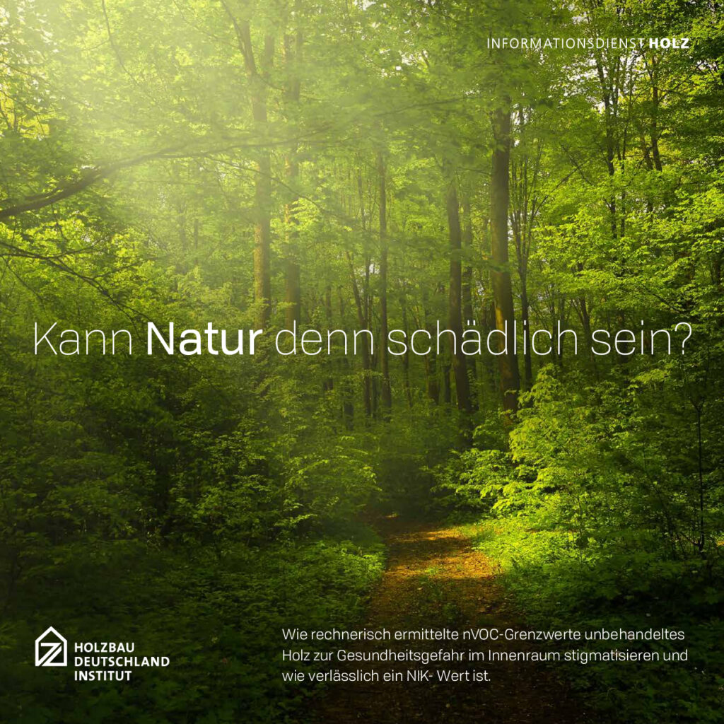 INFORMATIONSDIENST HOLZ: Kann Natur denn schädlich sein? (2020, 1. Auflage)